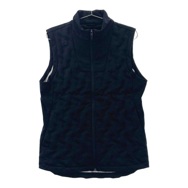 DESCENTE GOLF デサントゴルフ  ダウンベスト  ブラック系 L ゴルフウェア メンズ