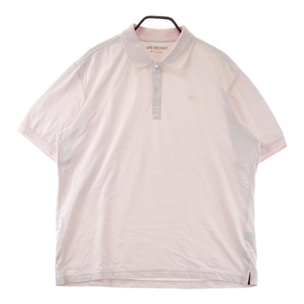 TRAVIS MATHEW トラビスマシュー 半袖ポロシャツ ピンク系 2XL ゴルフ