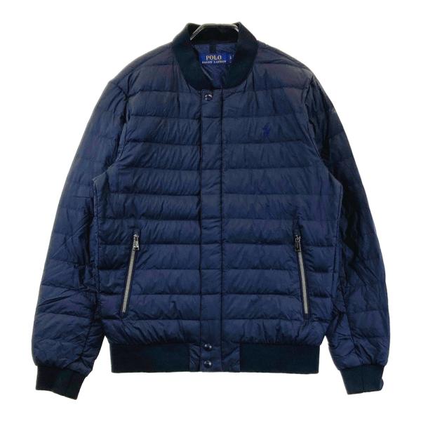 ポロラルフローレン MA-1ダウンジャケット 【ネイビー S】 POLO RALPH LAUREN ポロ ラルフローレン ダウンジャケット ネイビー系