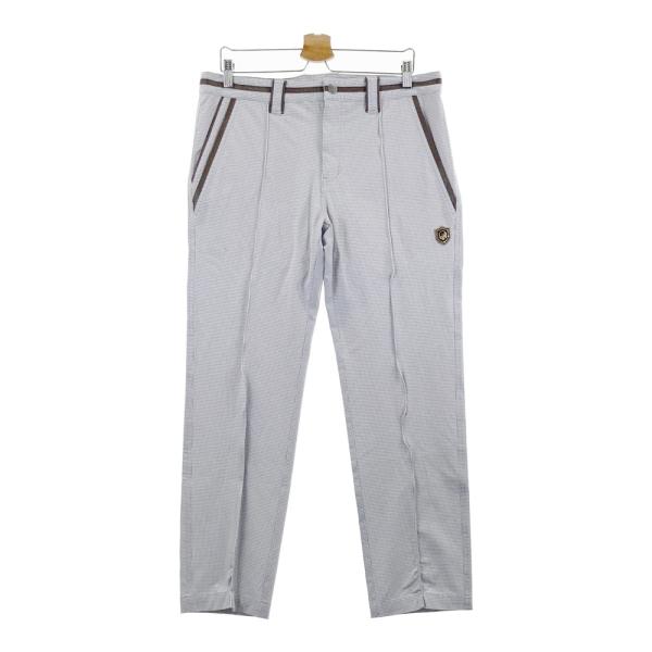 RUSSELUNO ラッセルノ ストレッチパンツ チェック柄 グレー系 6 ゴルフ