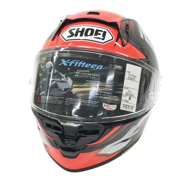 新品】SHOEI ショウエイ ヘルメット X-fifteen ESCALATE TC-1 レッド系