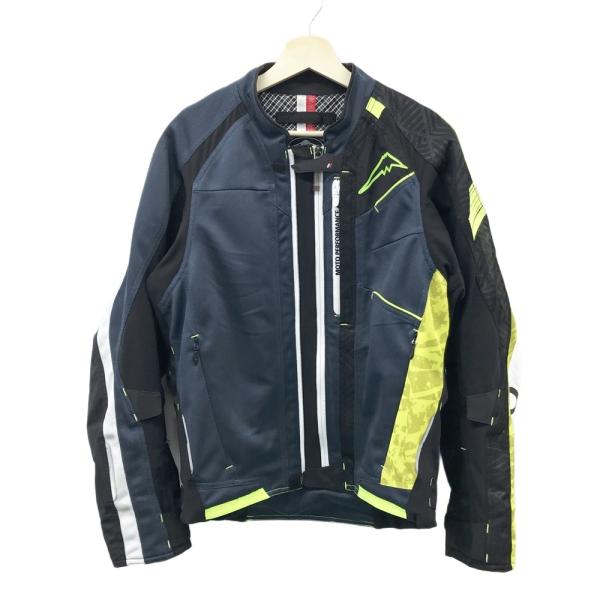 KUSHITANI クシタニ K-2438 エアーコンテンドジャケット ネイビー系 L