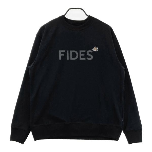 超美品❗️FIDES GOLF スウェットパーカー ゴルフウェア サイズS FIDES GOLF フィデスゴルフ ×CLUBHAUS スウェットトレーナー ブラック