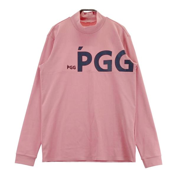 PGG PEARLY GATES パーリーゲイツ モックネック長袖Tシャツ ピンク系 5