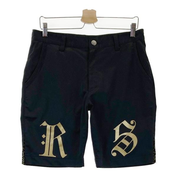 【新品未使用】サイズ5 メンズ ハーフパンツ ラッセルノ 2669 RUSSELUNO ラッセルノ ハーフパンツ ブラック系 5 ゴルフウェア メンズ