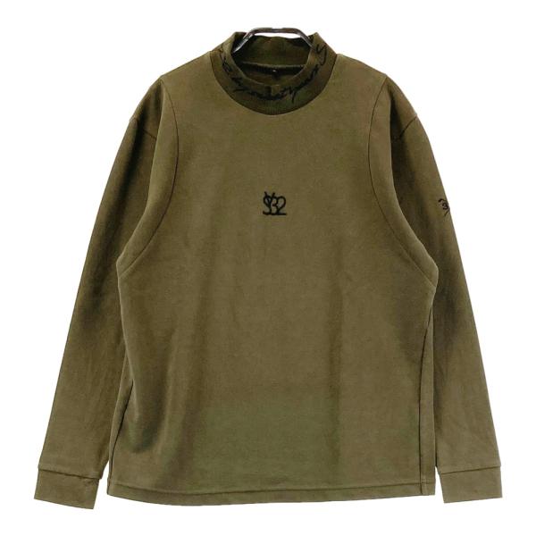 サイズ：M SY32 BY SWEET YEARS GOLF エスワイサーティトゥ 2025年モデル 裏起毛 モックネック 長袖Tシャツ  ブラック系 [240101715666] ゴルフウェア レディース ストスト SY32 by SWEET YEARS（エスワイサーティトゥバイスィートイヤーズ