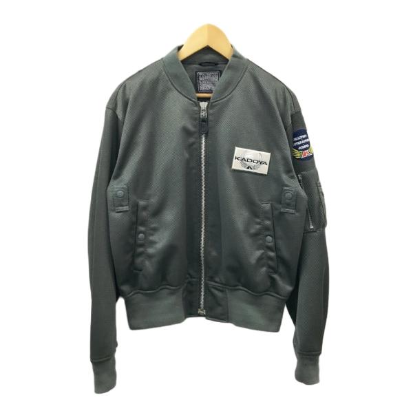 カドヤ バイクジャケット Mサイズ グリーン　kadoya KADOYA カドヤ メッシュジャケット グリーン系 L バイクウェア メンズ