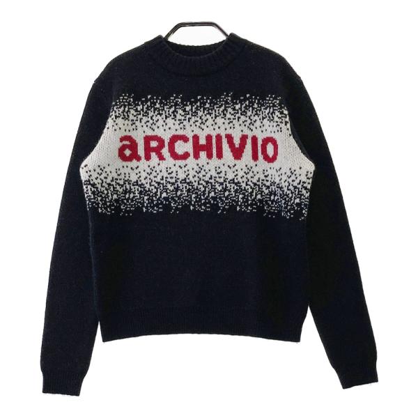 archivioアルチビオ　ニットセーター ARCHIVIO アルチビオ ニット セーター ブラック系 36 ゴルフウェア