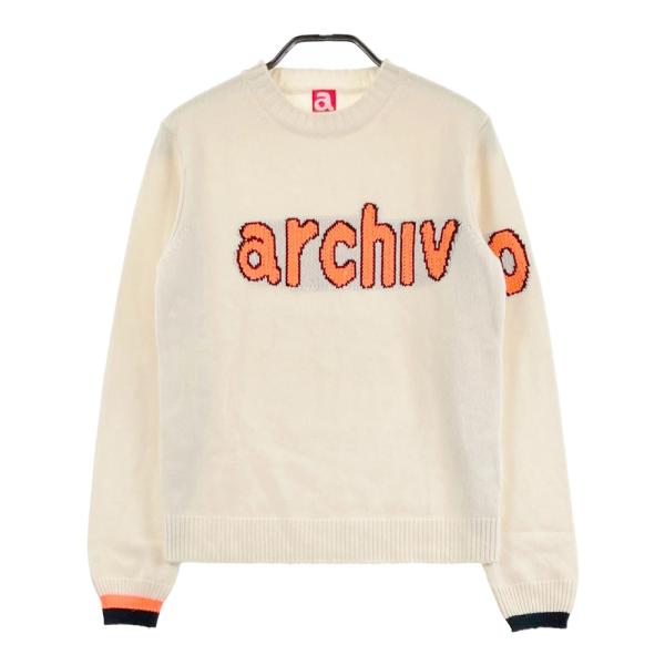 ARCHIVIO アルチビオ ニット セーター ホワイト系 36 ゴルフウェア