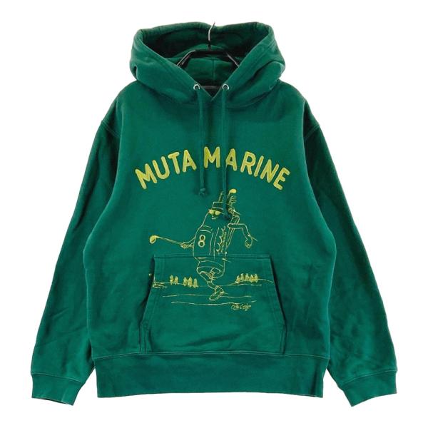 muta MARINE（ムータマリン） × ACANTHUS パーカー グリーン系 4