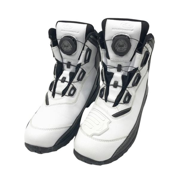 K-4565 バイク用スポーツシューズ ホワイト/ブラック 26.5 KUSHITANI クシタニ K-4565 アドーネシューズ ホワイト系 26cm バイク