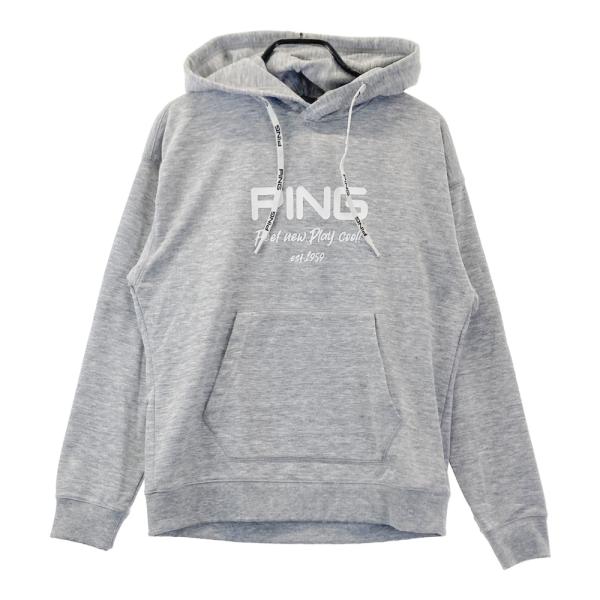 PING パーカー グレー LLサイズ PING ピン 2025年モデル スウェットパーカー グレー系 M ゴルフウェア