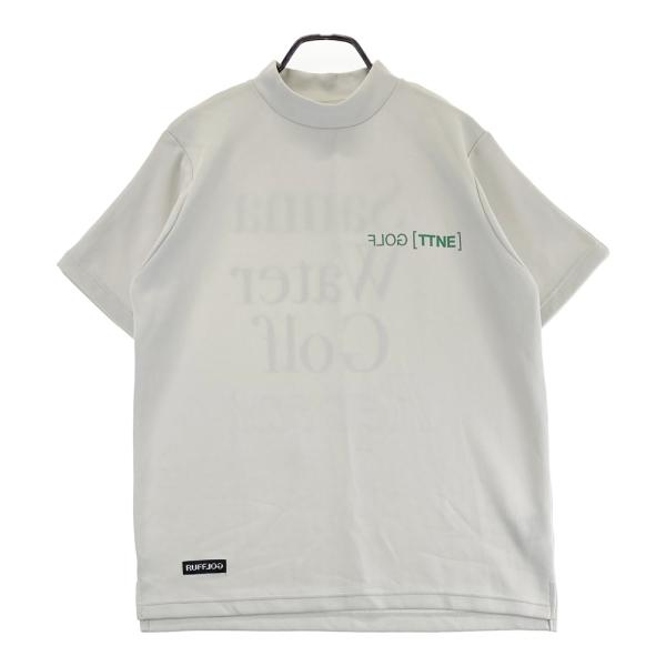 RUFFLOG ラフロッグ ハイネック 半袖Tシャツ グレー系 M ゴルフウェア