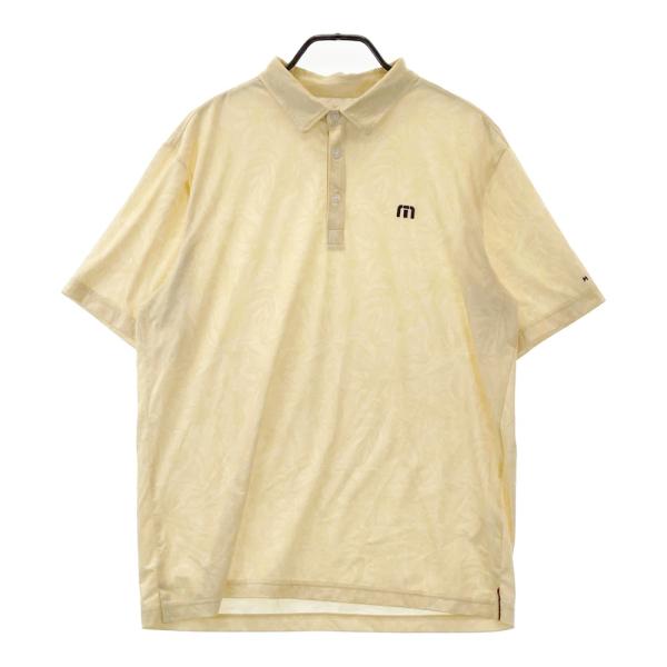 TRAVIS MATHEW トラビスマシュー 7AF015 半袖ポロシャツ ボタニカル柄