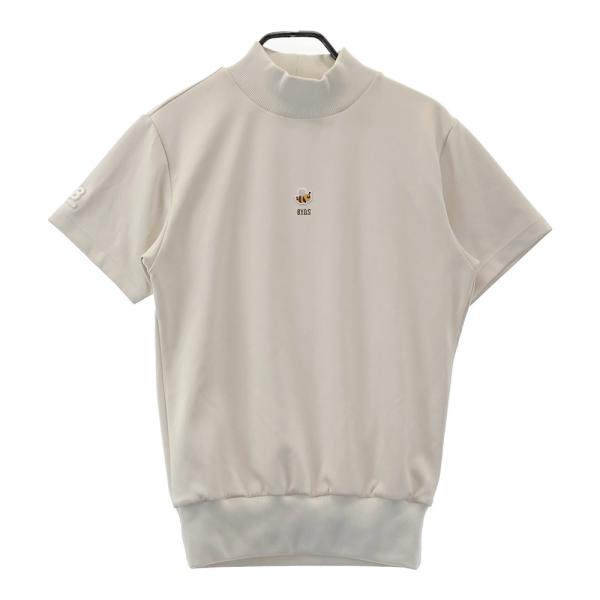 8YARDS ハチヤーズ モックネック 半袖Tシャツ プルオーバー ベージュ系