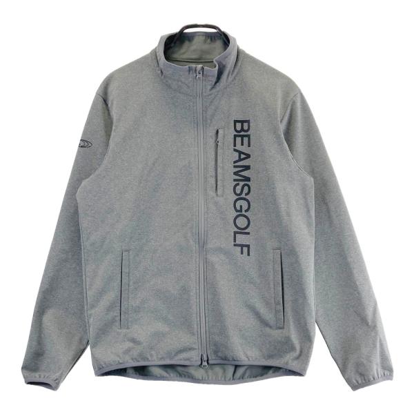 BEAMS GOLF ビームスゴルフ 長袖 ナイロン ジップジャケット グレー系