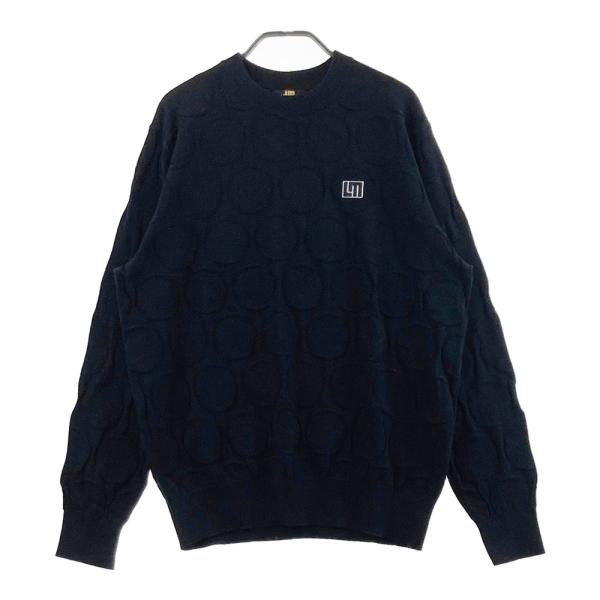 ラウドマウス　セットアップ　未使用 美品】LOUD MOUTH ラウドマウス ニット セーター ブラック系 M ゴルフ