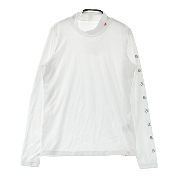 サイズ：38 ARCHIVIO アルチビオ  ハイネック 半袖Tシャツ  ホワイト系 [240101672507] ゴルフウェア レディース ストスト サイズ：38 ARCHIVIO アルチビオ ハイネック 半袖Tシャツ ホワイト系