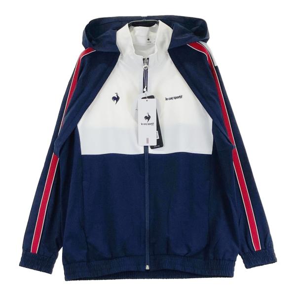 サイズ：L LE COQ GOLF ルコックゴルフ 2025年 LG5FWB00L 2WAY ジャケット  ホワイト系 [240101685980] ゴルフウェア レディース ストスト le coq sportif GOLF（ルコックスポルティフ ゴルフ） 【新品】LE COQ