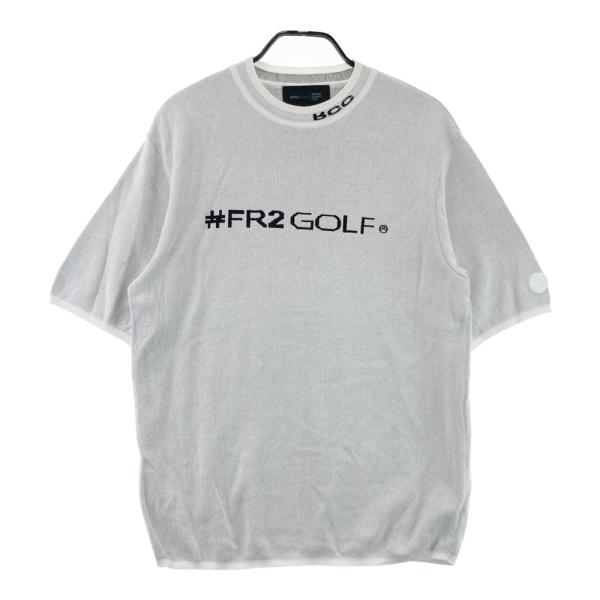 FR2 GOLF 秋冬長袖　ホワイト Lサイズ FR2 GOLF エフアールツーゴルフ 半袖ニットセーター ホワイト系 L
