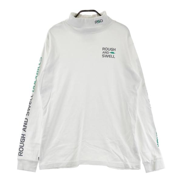 ROUGH&SWELL ラフアンドスウェル 長袖タートルネックTシャツ ホワイト