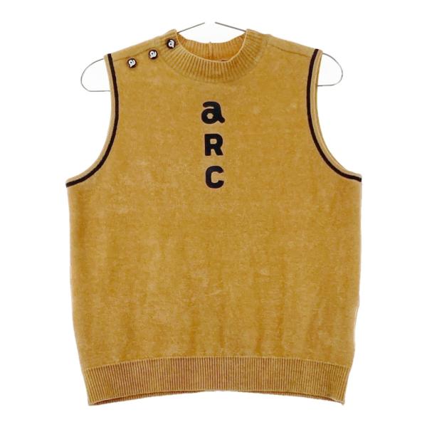 ARCHIVIO アルチビオ ニットベスト ブラウン系 38 ゴルフウェア