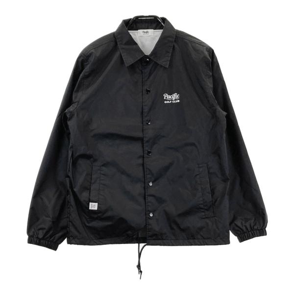 Pacific Golf Club ブラックジャケット PACIFIC GOLF CLUB パシフィック ゴルフクラブ 裏地付 ナイロン
