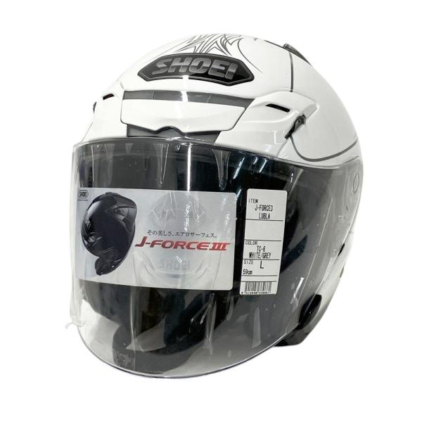 SHOEI ショウエイ ヘルメット J-FORCE3 LUBLA ホワイト系 L バイク