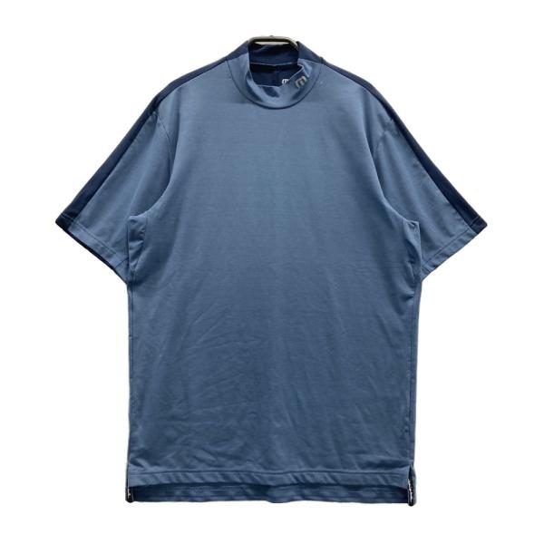 TRAVISMATHEW トラビスマシュー モックネック 半袖Tシャツ ネイビー系