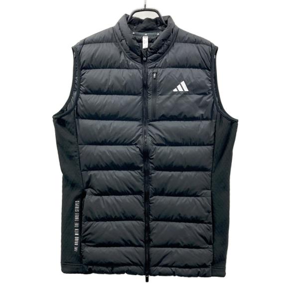 ADIDAS GOLF アディダスゴルフ 2024年モデル ダウンベスト  ブラック系 2XL ゴルフウェア メンズ