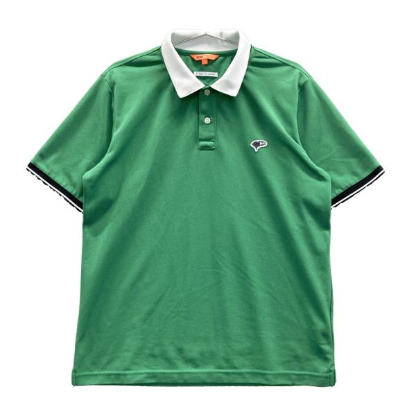 BEAMS GOLF ビームスゴルフ 半袖ポロシャツ グリーン系 L ゴルフウェア