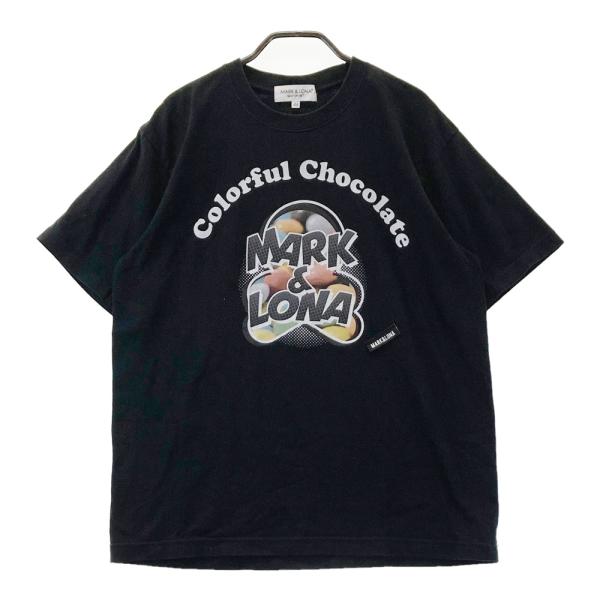美品 ★ MARK&LONA 2025モデル Tシャツ マーク&ロナ 正規品 MARK&LONA（マークアンドロナ） 2025年モデル 半袖Tシャツ ブラック系