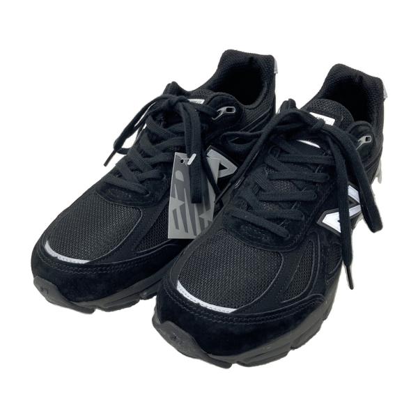 【美品】NEW BALANCE ニューバランス スニーカー U990BL4 USA製 ブラック系 JPN 27.5 メンズ