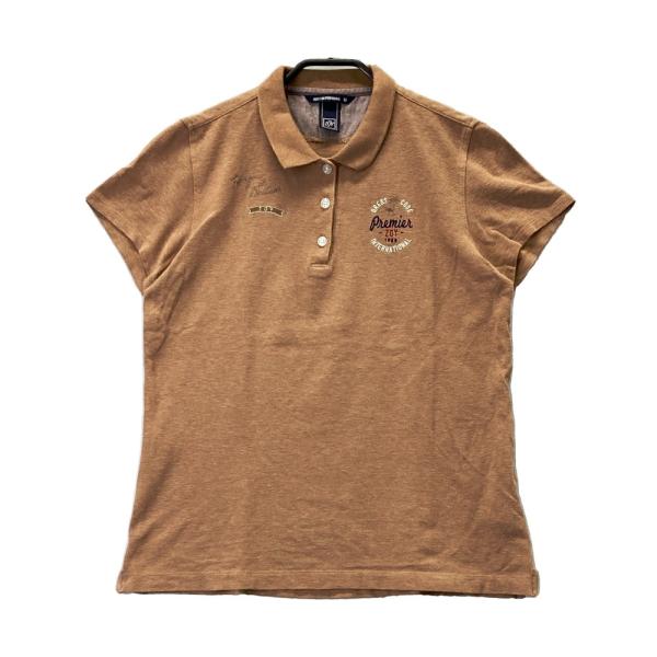 新品 ZOY ゾーイ ポロシャツ 半袖ポロシャツ ゴルフ XXL ZOY（ゾーイ） 半袖ポロシャツ ベージュ系 40 ゴルフウェア レディース