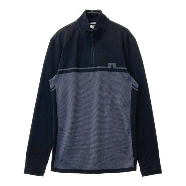J.LINDEBERG（ジェイリンドバーグ） ハーフジップ 長袖Tシャツ