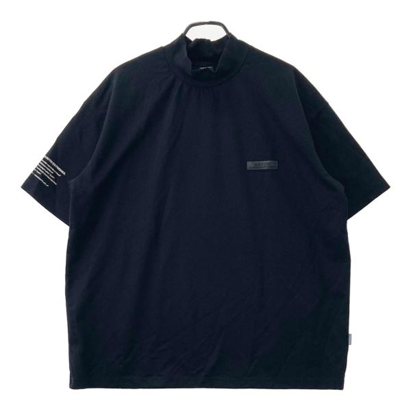RUFFLOG ラフロッグ 2024年モデル モックネック半袖Tシャツ ブラック系