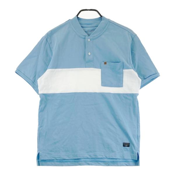 TRAVISMATHEW トラビスマシュー 半袖Tシャツ ブルー系 M ゴルフウェア