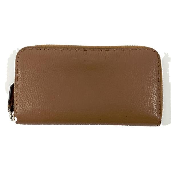 FENDI フェンディ 8M0299 長財布 セレリア  ブラウン系  メンズ