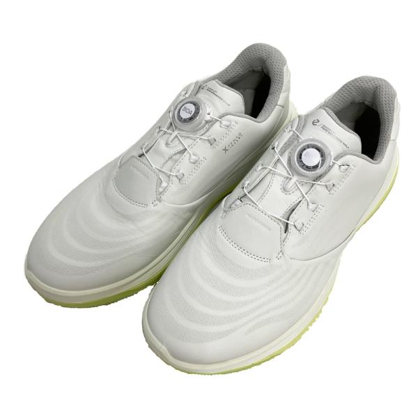 ecco エコー 132274 01007 ゴルフシューズ  LT1 BOA  ホワイト系 39 [240101743076] ゴルフウェア メンズ ストスト ecco（エコー） 132274 01007 ゴルフシューズ LT1 BOA ホワイト系 41