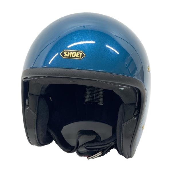 SHOEI ショウエイ J-O ジェットヘルメット ブルー系 L バイクウェア