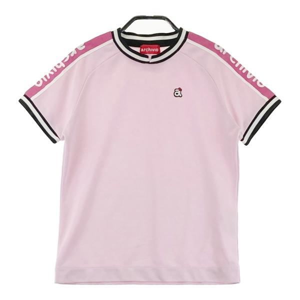 archivio レディース ゴルフウェア 半袖シャツ archivio（アルチビオ） 半袖Tシャツ ピンク系 36 ゴルフウェア