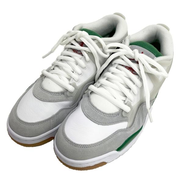 【美品】NIKE ナイキ FQ7939-103 スニーカー AIR JORDAN 4 RM グリーン系 28 メンズ