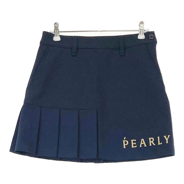 PEARLY GATES パーリーゲイツ プリーツスカート 原英莉花 ネイビー系 00 ゴルフウェア レディース