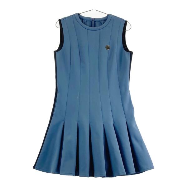 LANVIN SPORT ランバン スポール  ノースリーブワンピース  ブルー系 38 ゴルフウェア レディース