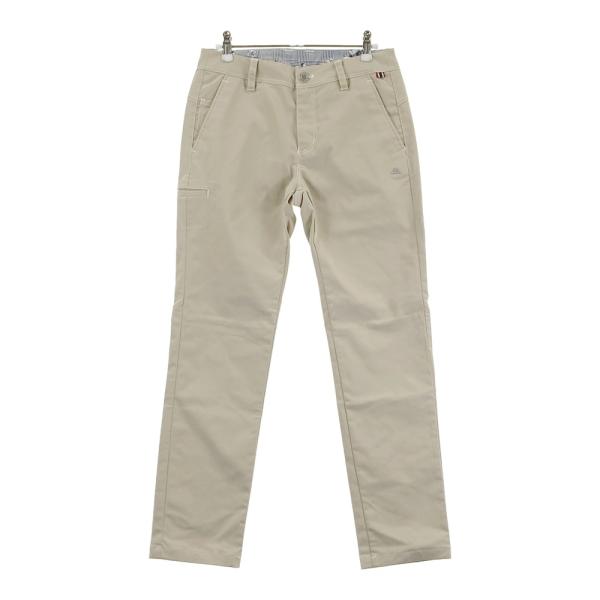 KAPPA GOLF カッパゴルフ  ロゴ入り チノパンツ  ベージュ系 M ゴルフウェア レディース