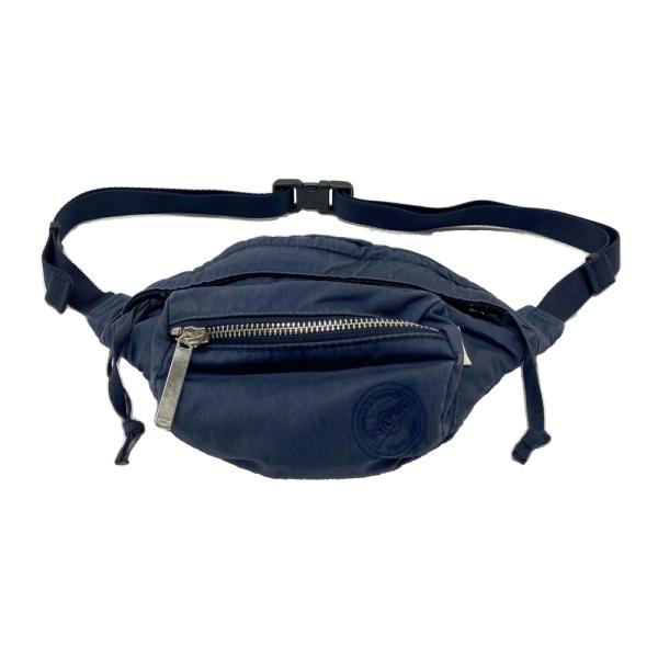 PORTER ポーター GIRL GRAIN FANNY PACK 881-19640 ビンテージ加工 ウエストバッグ  ネイビー系