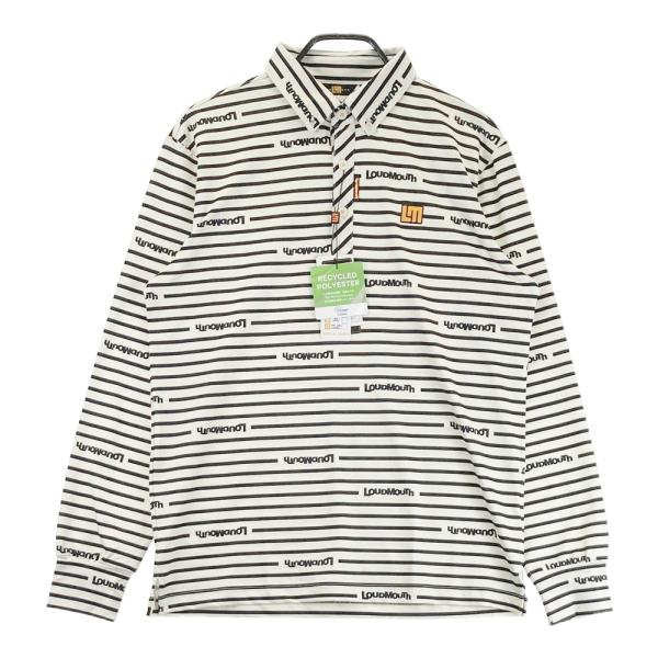mou 【新品】LOUD MOUTH ラウドマウス 長袖ポロシャツ ボタンダウン