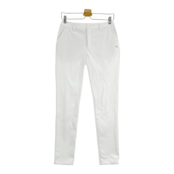 ST ANDREWS セントアンドリュース ロングパンツ ロゴ総柄 ホワイト系 M