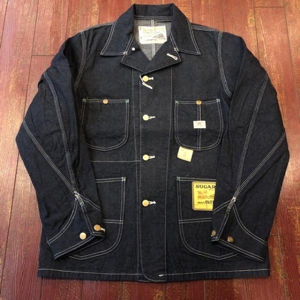 sugar cane　デニムカバーオール カバーオール 東洋エンタープライズ SUGAR CANE シュガーケーン SC14371 ブルーデニム ワークコート