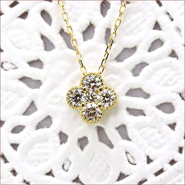 ネックレス ペンダント ダイヤモンド 18金 フラワーモチーフの人気商品 